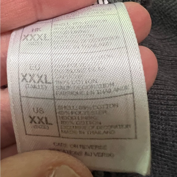 Mens Disney Parks Authentic Original XXL Full Zip Hoodie 1955 Embroidered Grumpy - Picture 10 of 12